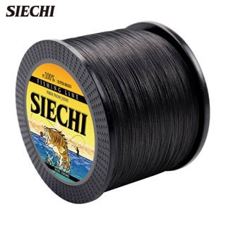 Siechi สายเอ็นตกปลา PE แบบถัก หลากสี 300 ม. 500 ม. 1000 ม. 8 เส้น