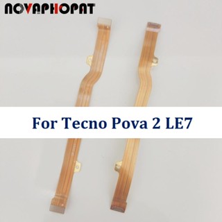 Novaphopat สายเคเบิลเมนบอร์ดเชื่อมต่อ USB สําหรับ Tecno Pova 2 LE7