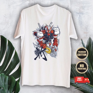 Gundam Casual Round Neck Premium Cotton Graphic T-shirt 22_01