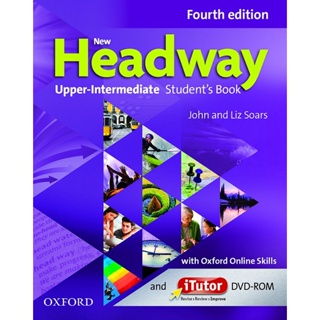 Bundanjai (หนังสือ) Headway 4th ED Upper-Intermediate : Students Book +iTutor and Oxford Online Skills Program (P)