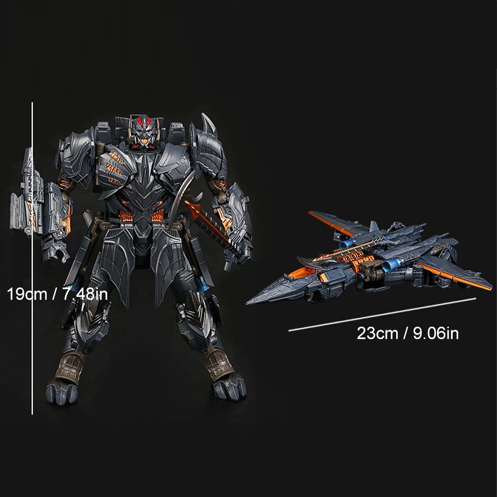 จัดส่งทันทีของเล่นโมเดล-ทรานฟอร์เมอร์-23ซม-เมกะทรอน-transformers-megatron-รถเครื่องบินรุ่นของขวัญสำหรับเด็ก