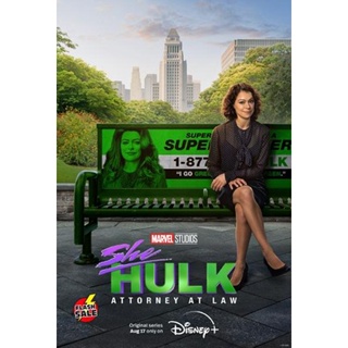 DVD ดีวีดี She-Hulk Attorney at Law (2022) Season 1 ชี-ฮัลค์ ทนายสายลุย ปี 1 (9 ตอนจบ) (เสียง ไทย | ซับ ไม่มี) DVD ดีวีด