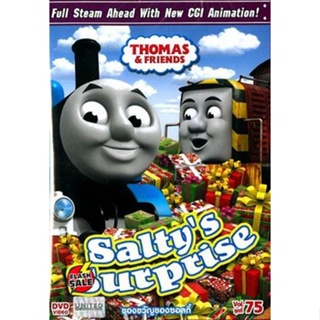 DVD ดีวีดี Thomas & Friends Vol.75 Salty s Surprise โธมัสยอดหัวรถจักร ชุดที่ 75 ของขวัญของซอลตี้ (Thomas and friends โทม