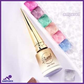 เจลทาเล็บ2023ใหม่อินเทอร์เน็ตยอดนิยมสี Universal Crystal Cat S Eye Gel Crystal Candy Cat S Eye Gel Naked Color Nail Gel -AME1