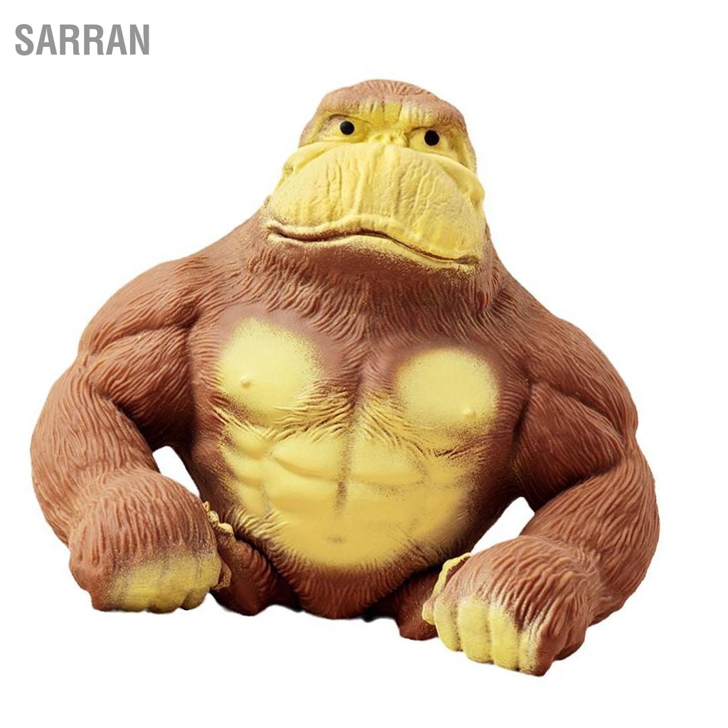sarran-ลิงคลายของเล่นยางยืดสนุกอะนิเมะรูปตุ๊กตาที่น่าสนใจของเล่นบีบอัดลิง-13-11-6cm