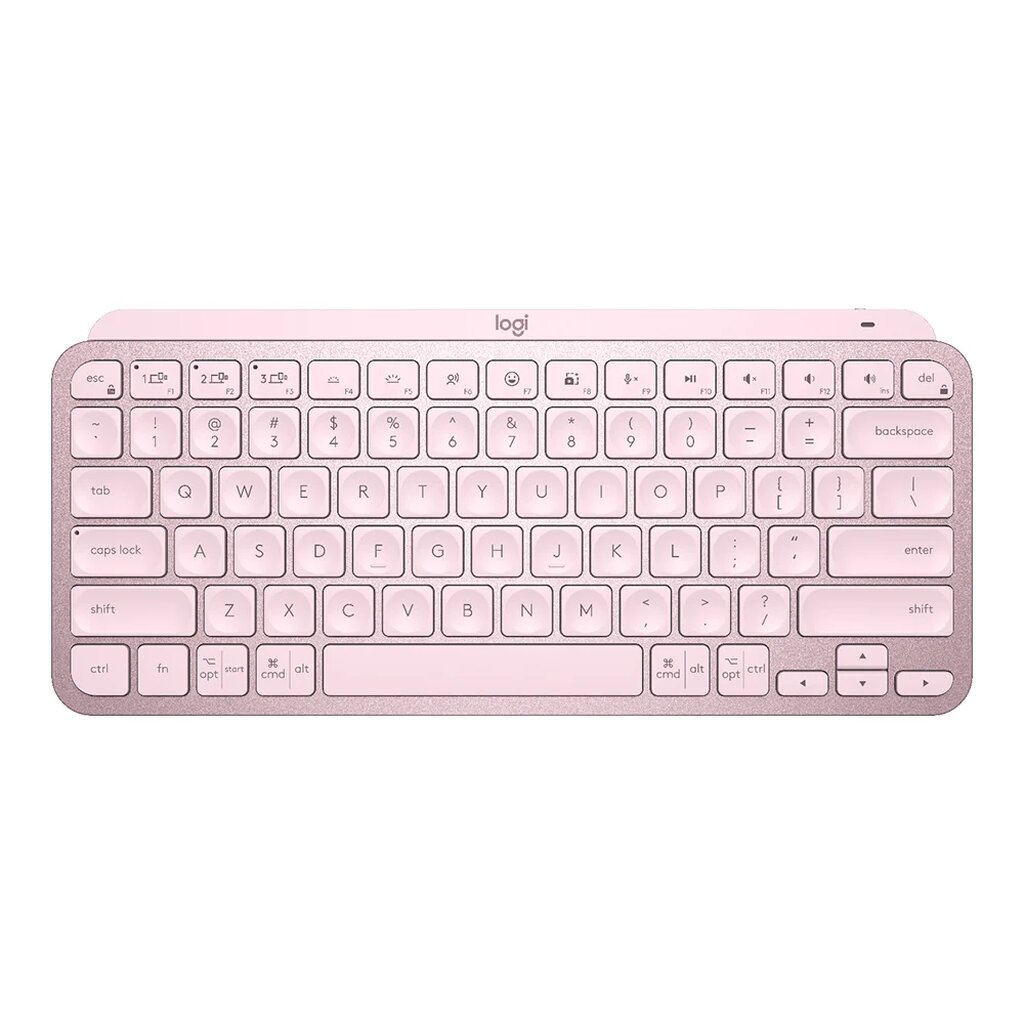 Logitech MX KEYS MINI (Pink) Wireless Keyboard รับประกันศูนย์ 1 ปี ...