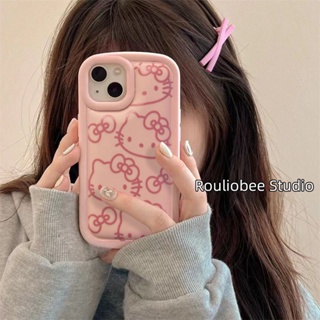 Kitty Cat Phone Case For Iphone14 Light Luxury Apple 11/12 Female 7 8plus down Jacket XS/XR Phone Case 13promax