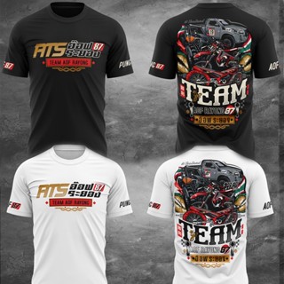 S-5XL เสื้อยืดแฟชั่น Apichat Racing เสื้อแขนสั้นผ้าteam aof rayong 87เสื้อยืดพิมพ์ลายพรีเมี่ยม