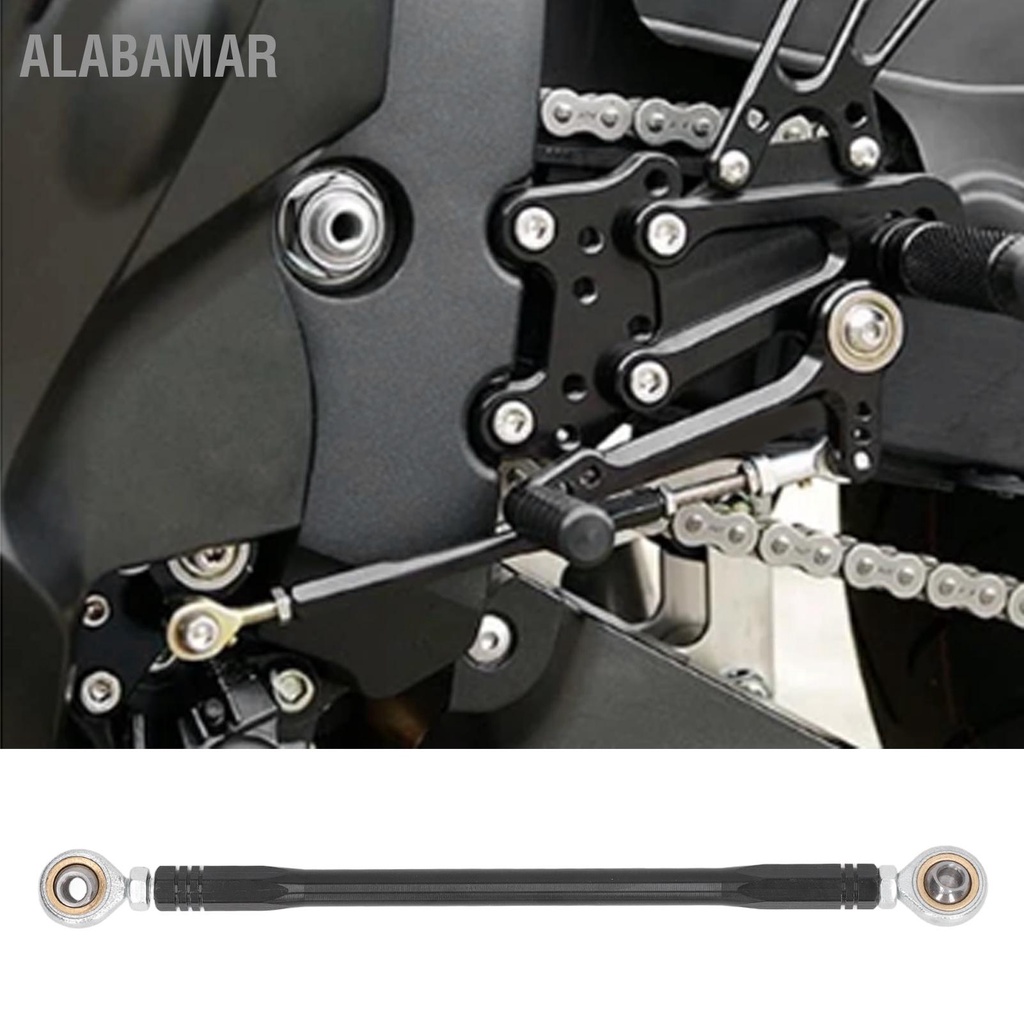 alabamar-รถจักรยานยนต์ก้านคันเกียร์อลูมิเนียมอัลลอยด์-shifter-lever-เบาะหลัง-footpegs-เปลี่ยนแถบเชื่อมโยง-180mm-คันเกียร์รถจักรยานยนต์