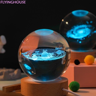 โคมไฟกลางคืน รูปนักบินอวกาศกาแล็กซี่ ประดับคริสตัล เรืองแสง ชาร์จ USB ให้ความอบอุ่น RGB สําหรับตกแต่งข้างเตียงเด็ก FIYhouse