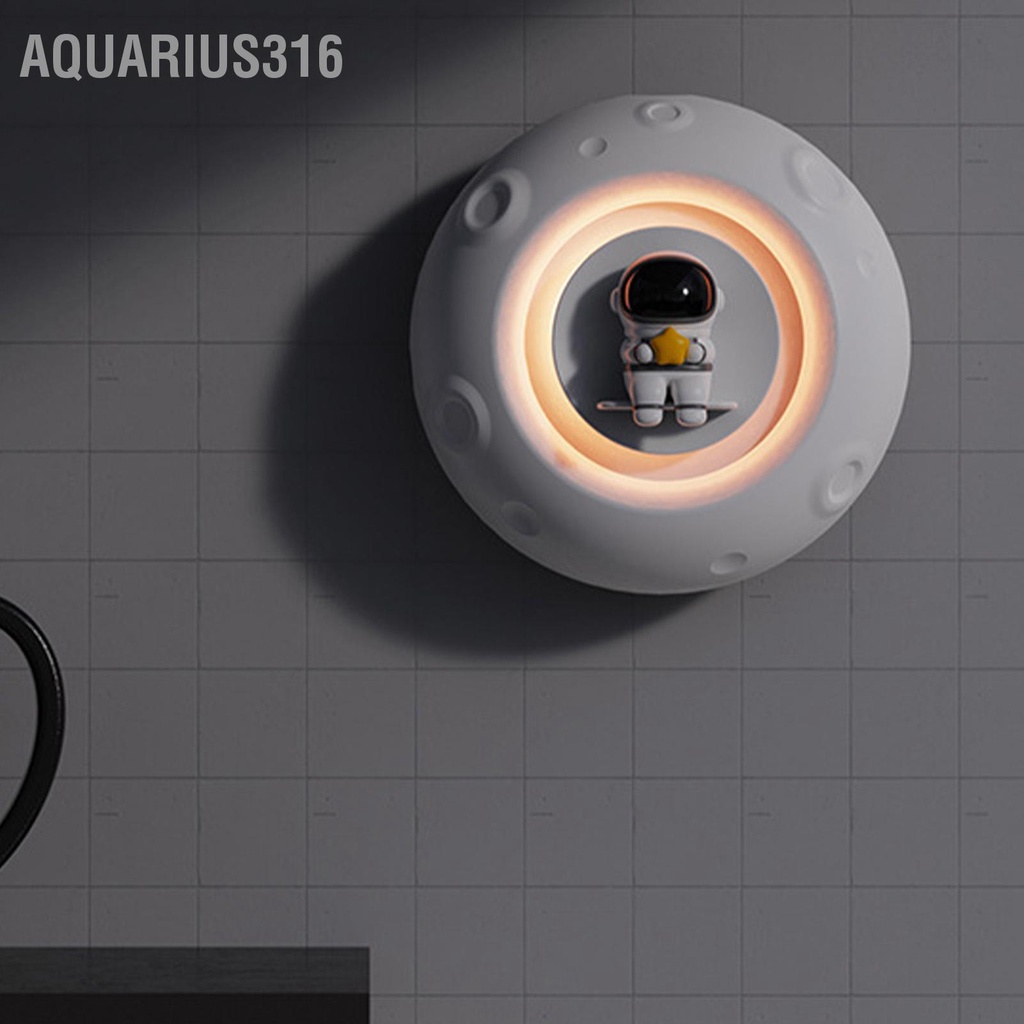 aquarius316-เครื่องกระจายน้ำมันหอมระเหย-เครื่องกระจายกลิ่นอโรม่าพร้อมความชื้น-เวลากระจายกลิ่น-พร้อมไฟกลางคืนรูปนักบินอวกาศ