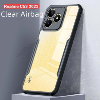 เคสโทรศัพท์มือถือ ซิลิโคนนิ่ม TPU ใส กันกระแทก สําหรับ Realme C53 NFC C53 C55 NFC C55NFC C53NFC C53