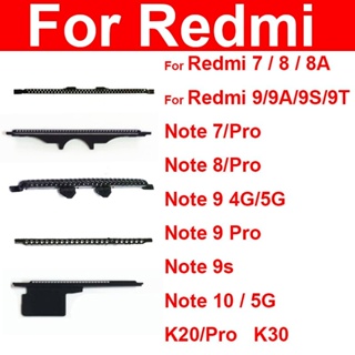 ตะแกรงครอบหูฟังลําโพง ตาข่าย ป้องกันฝุ่น สําหรับ Xiaomi Redmi Note 7 8 8T 9 10 Pro 4G 5G Redmi 9A 9T 9S K20 K30 Pro 5-30 ชิ้น