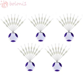 [COD] Fishing Equipment Fishing Line Separator Fishing Tackle Splitter Space Bean Fishing Sub Line Splitters 5Pcs/set Anti-winding Tying Tool Double Hooks Contactor Fish Gear Fishing Accessories Bifurcation Separator