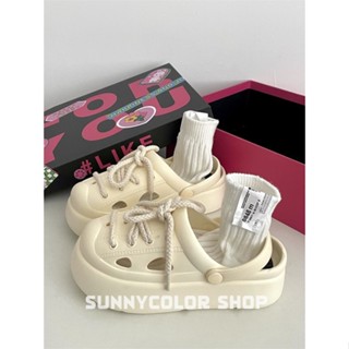 SUNNYCOLOR รองเท้าแตะผู้หญิง อ่อนนุ่ม สไตล์เกาหลีฮ แฟชั่น สะดวกสบาย สุขภาพดี 2023ใหม่ B28G0SD