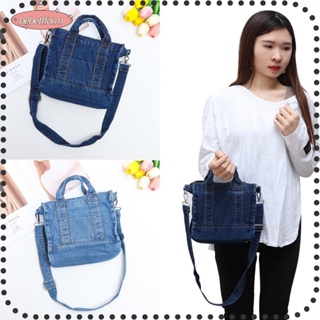 BEBETTFORM Fashion Japanese Style Denim Crossbody Bag For Women Chic Casual All-match Handbag