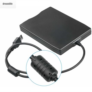 【DREAMLIFE】USB 2.0 3.5" Data External Floppy Disk Drive 1.44MB For Laptop PC Win 7/8/10