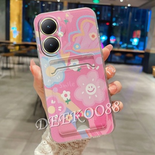 เคสโทรศัพท์มือถือ แบบนิ่ม ลายหน้ายิ้ม มีช่องใส่บัตร สําหรับ Realme 9 Pro Pro+ Free Fire Limited Edition 9i Plus 5G 4G 2023 Realme9Pro