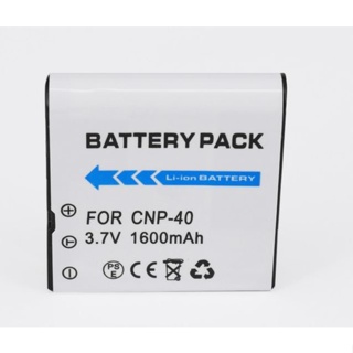 แบตกล้องCASIO CNP-40  1500mah For EX P Z1050 Z200 Z750 Z1000 Z1200 Z1080 Z30 Z40 Z50 Z55 Z57 FC100 Z700 Z600