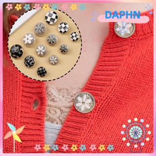 Daphs 10 ชิ้น / เซต กระดุมเสื้อผ้า คุณภาพสูง DIY อุปกรณ์เย็บผ้า