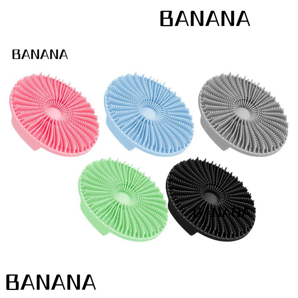 banana1-แปรงซิลิโคนขัดผิว-ทรงกลม-สําหรับอาบน้ํา