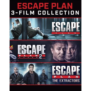 Bluray บลูเรย์ Escape Plan เอสเคป แพลน แหกคุกมหาประลัย ภาค 1-3 Bluray Master เสียงไทย (เสียง ไทย/อังกฤษ ซับ ไทย/อังกฤษ (