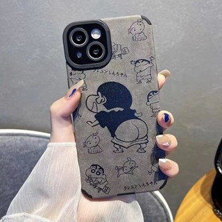 เคสโทรศัพท์มือถือหนังแกะ TPU แบบนิ่ม กันกระแทก สําหรับ iPhone 15Promax 11pro Max 14 Promax 11 12 13 6 7 8Plus X Max