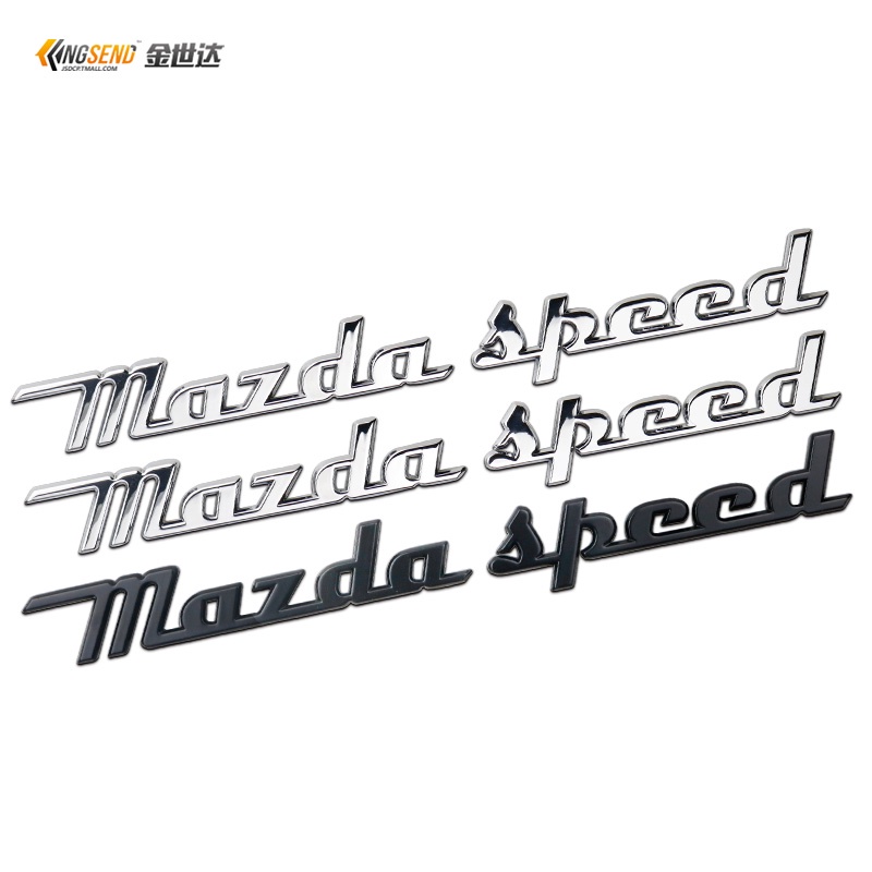 เครื่องหมายโลหะ-ดัดแปลง-สําหรับ-ankospeed-cx-4-atez-mazdaspeed-wordmark