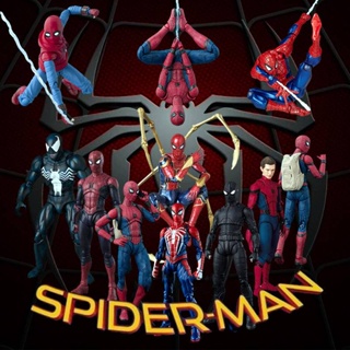 โมเดลตุ๊กตา Spider Man in the Spider Verse Spider Man Heros No Return Expedition แฮนด์เมด