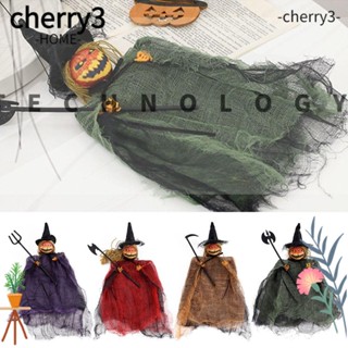 Cherry3 ตุ๊กตาฟักทองผี หลากสี คุณภาพสูง สําหรับแขวนตกแต่ง