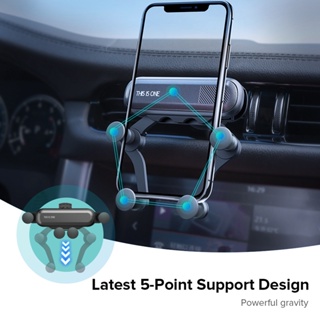 ที่วางโทรศัพท์มือถือในรถยนต์ ที่วางโทรศัพท์มือถือในรถยนต์ แบบสากล รองรับ GPS ขาตั้งในรถ การขยายแรงโน้มถ่วง ที่วางในรถ