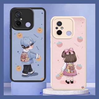 creative advanced Phone Case For Redmi 12C/Redmi 11A 4G/Xiaomi POCO C55 Dirt-resistant personality youth Cartoon soft shell