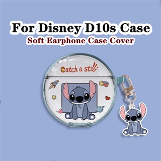 【ลดราคา】เคสหูฟัง แบบนิ่ม แบบใส ลายการ์ตูนดิสนีย์ สําหรับ Disney D10s D10s
