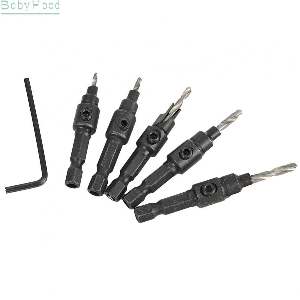 big-discounts-1pc-countersink-drill-woodworking-drill-bit-set-drilling-pilot-holes-for-screw-bbhood