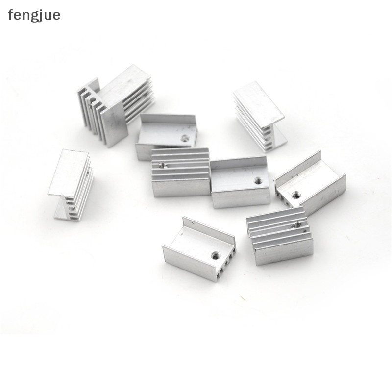 fengjue-ชุดฮีตซิงก์ฮีตซิงก์-อลูมิเนียม-สําหรับทรานซิสเตอร์-to-220-20x15x10-มม-10-ชิ้น-0-0-0-0-0-th