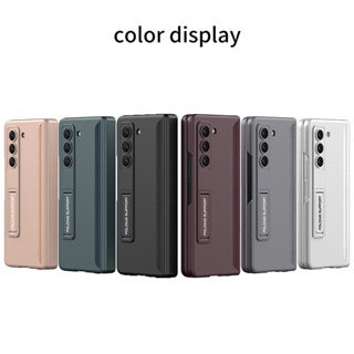 เคสโทรศัพท์มือถือ แบบแม่เหล็ก ผิวมันวาว สําหรับ Samsung Galaxy Z Fold5 Z Fold5