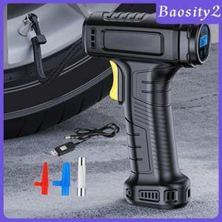 [Baosity2] เครื่องปั๊มลมยางรถยนต์ไฟฟ้า ไร้สาย อเนกประสงค์ ชาร์จ USB ทนทาน สําหรับรถยนต์ SUV