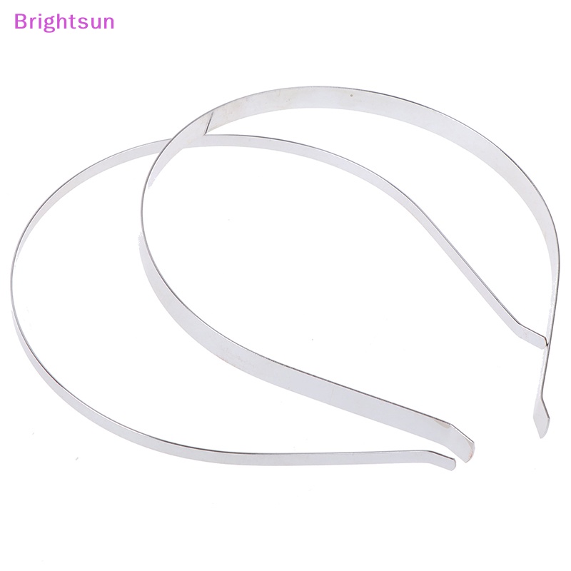 brightsun-ที่คาดผมโลหะเปล่า-สีเงิน-diy-สําหรับเด็กผู้หญิง-5-ชิ้น