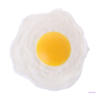 Con ไข่ดาว ไข่เจียว แปลกใหม่ ของเล่นสําหรับเด็ก ผู้ใหญ่ เล่นตลก ไข่สมจริง เคล็ดลับ บีบ ของเล่นเด็ก Prete