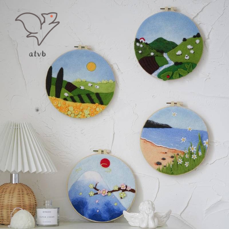 ชุดเข็มสักหลาด-สําหรับปักครอสติช-diy