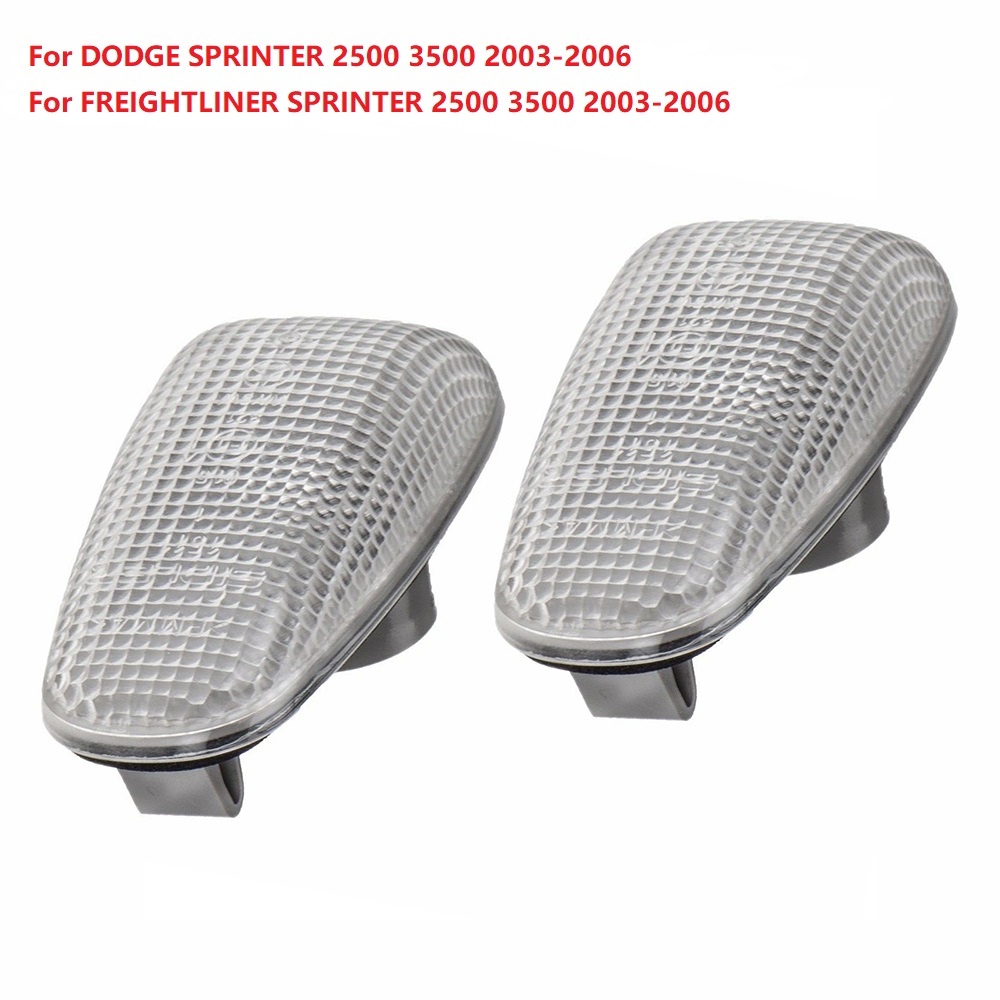 อุปกรณ์เสริมหลอดไฟสัญญาณเลี้ยว-สําหรับ-03-06-dodge-sprinter-2500-3500-light-lens