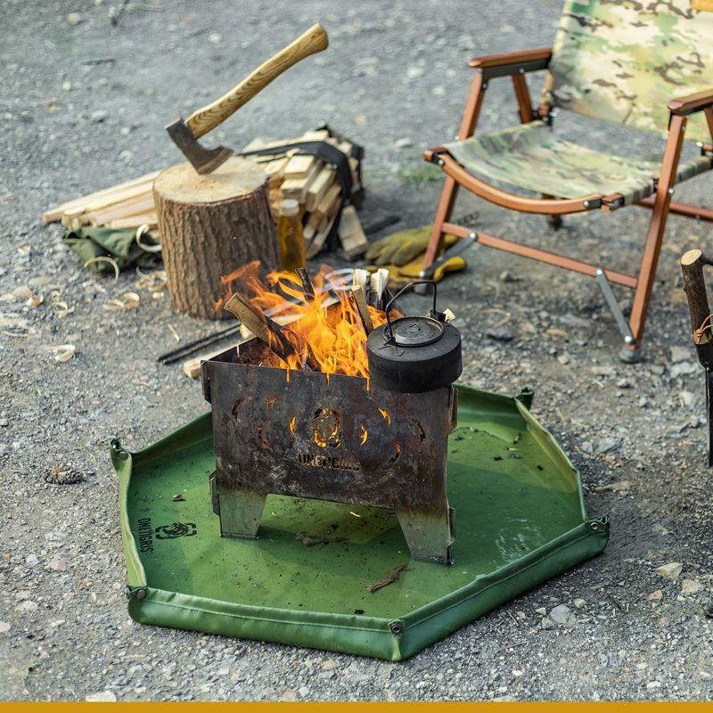 onetigris-fire-retardant-mat-for-camping-stove-firepit-แผ่นรองไฟ-สีเขียว-od-ce-fhd01-od