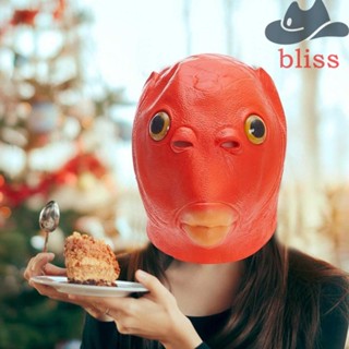 Bliss หน้ากากหัวปลา พร็อพคอสเพลย์ สําหรับปาร์ตี้ฮาโลวีน