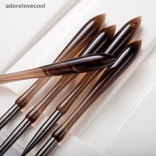 Adth แปรงปากกาไนล่อน ด้ามจับอะคริลิค สําหรับตกแต่งเล็บ 1 ชิ้น
