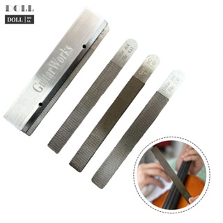 ⭐24H SHIPING ⭐Guitar Nut Files and Fret Crowning Tool Set 4PCS Steel Luthier Repair Kit