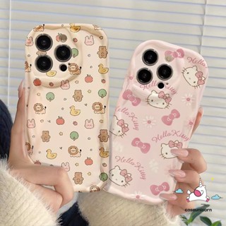 เคสมือถือ แบบนิ่ม ลายการ์ตูนคิตตี้ สําหรับ Realme C55 C53 C35 C21Y 6i 5i 9i 5s 7i 5 C25 C25Y C30 C15 C11 C12 C20 C20A C25s C33 C31 C17 C2 C21 C3