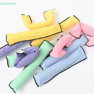 &lt;Babynew&gt; 6 ชิ้น ก้านดัดผม ไม่ใช้ความร้อน ฟองน้ํานุ่ม ม้วนผม ลูกกลิ้งโฟม งอ บิด ม้วนผม ผ้าขนหนู Diy จัดแต่งทรงผม เครื่องมือทําผม ลดราคา