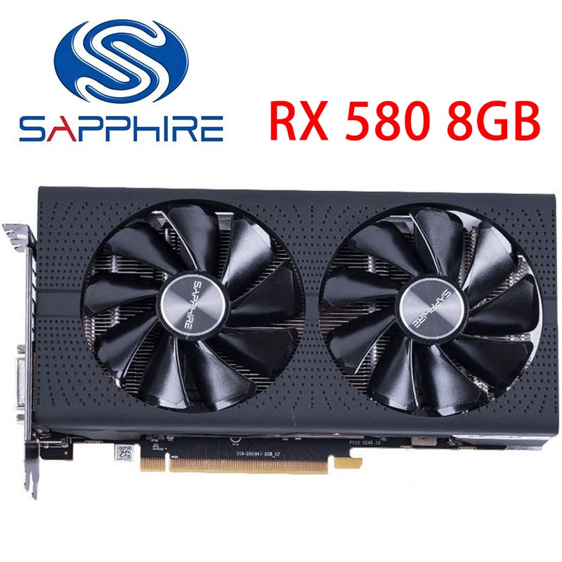 การ์ดจอ RX580 8GB 8GB 2048SP 256Bit GDDR5 สําหรับ AMD RX 50 NZWN ...