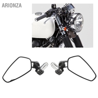 ARIONZA กระจกมองหลังรถจักรยานยนต์ 22 มม.กระจกมือจับ 360 องศาหมุนสากลสำหรับ GROM MSX125 CB500F