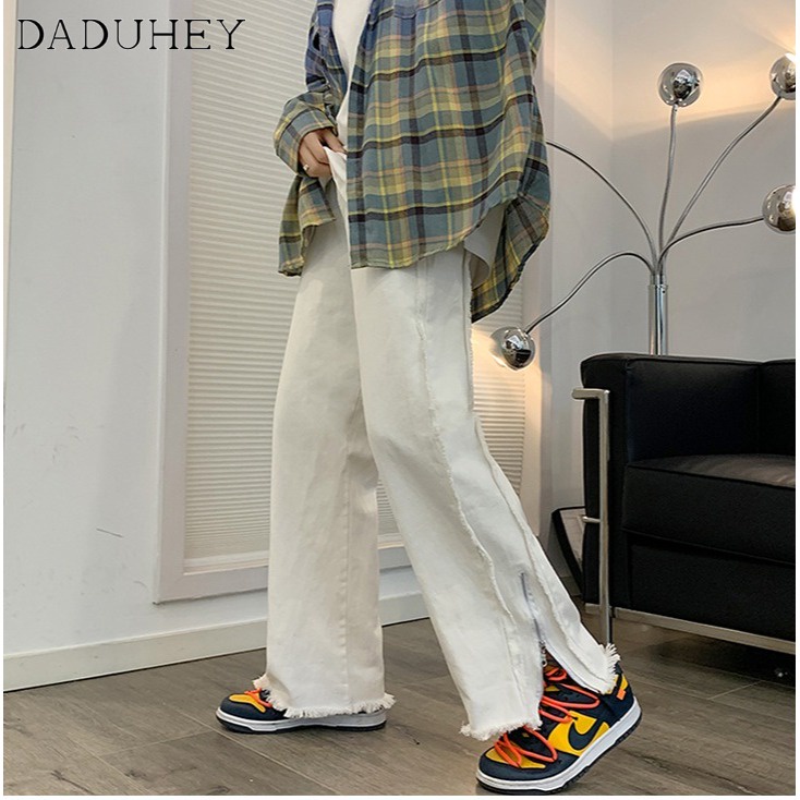 daduhey-mens-american-style-white-high-street-denim-pants-vibe-fashion-brand-design-frayed-tooling-mechanical-style-jeans